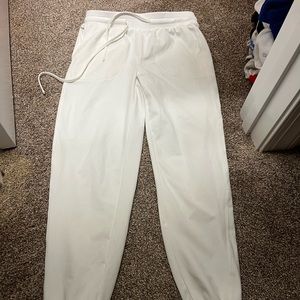 White Joggers